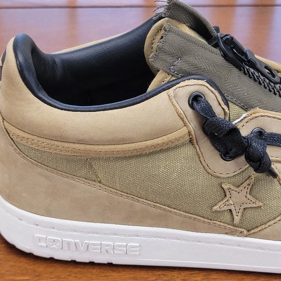 Converse X 3M Fastbreak Mid Canvas 159457C Boa/Antique Brown/White Size 11 - Picture 9 of 13